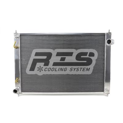 China 2Row Cooling Wrapping Aluminum Alloy Radiator Speed ​​Up Heat Dissipation For INFINITI G25 G35 G37 EX25 370Z 2010year 645*455*40mm 2Row for sale