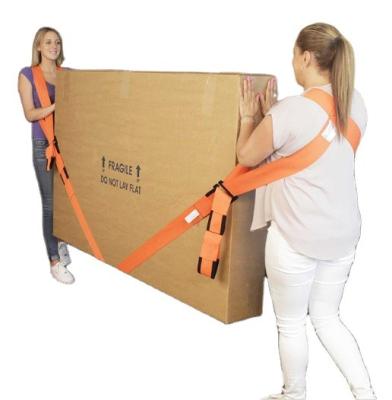 China Moving Belts for Furniture Moving Adjustable Furniture Lifting Moving Belts Moving Belts for Furniture, Boxes, Mattress, Forearm Forklift Lifting for sale