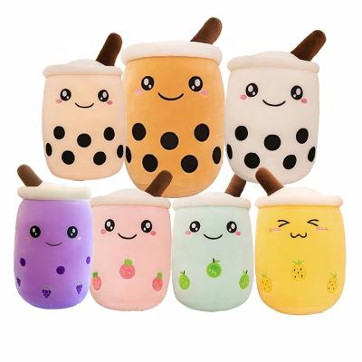 China Wholesale Home Deco Milk Tea Cup Plush Toy Boba Milk Tea Plush Toy 25cm Bubble Milk Tea Plush Toy for sale