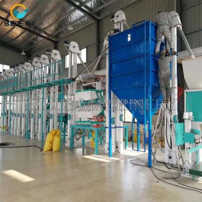 China Rice Mill Machine 80tpd 100tpd Rice Mill Processing Machinery Rice Mill Machine for sale