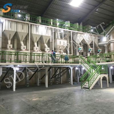 China Rice Processing Industry China Factory Direct Sale Automatic 150tons Rice Mill Machine for sale