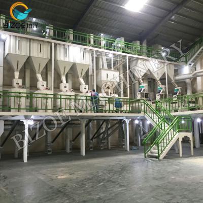 China Complete rice processing industry rice mill plant 150 tons automatic rice mill machine for sale