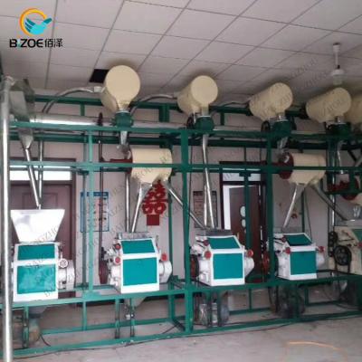 China 20 Ton Corn Flour Wheat Flour Machine Milling Machine Manufacturers Corn Food Flour Mill Grinding Machine for sale