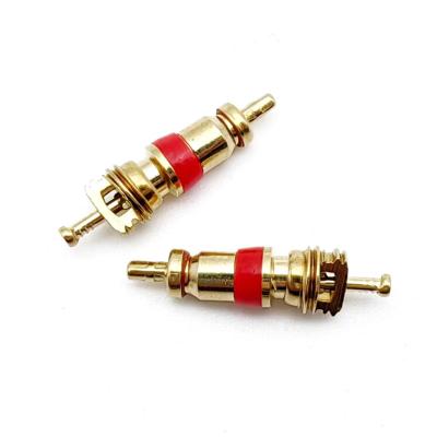 China Brass Tire Accessories Tire Accessories Tubeless Brass Valve Core 9001/9002/9003/9004 100PCS/Bag for sale