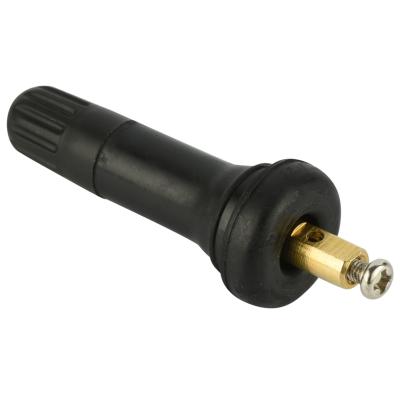 China TPMS413 Tire Pressure Sensor Rubber Aluminum Rubber Valve Snap-in Tubeless Tire Valve for sale