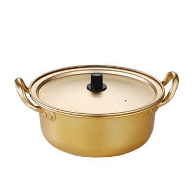 China Promotional Hot Selling Food Grade Kitchen Tools Home Viable High Quality Ramen Pot Aluminum Pan for sale