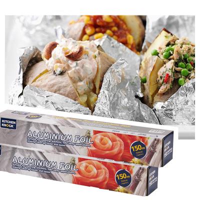 China Sustainable Kitchen Food Grade Cooking Frozen Barbecue Foil Roll For Household Catering for sale