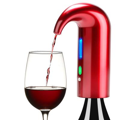 China Electric Wine Vending Machine Wine Aerator One Touch Pourer Decanter Wine Oxidizer Dispenser with USB Rechargeable for sale