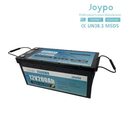 China 12V 100Ah 200Ah Marine Lithium Battery Waterproof Lithium Iron Phosphate Battery for sale