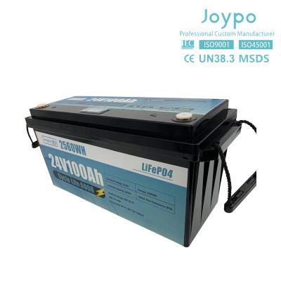 Κίνα 24 Volt 100Ah 200Ah 300Ah Θαλάσσια μπαταρία λιθίου LiFePO4 μπαταρία ιόντων λιθίου προς πώληση