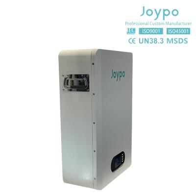 China Joypo Residential LiFePO4 Solar Powered Battery Pack Wand gemonteerd 5kwh 10kwh Te koop