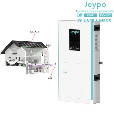 China LiFePO4 Lithium Energy Storage Battery System 5kwh 48V met zonne-omvormer Te koop