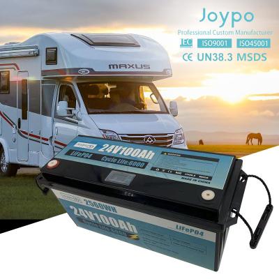 Китай Длительный цикл RV Литий-ионный аккумулятор 12V 24V 100Ah 120Ah 150Ah 200Ah продается