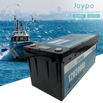 China Deep Cycle Waterproof Marine Lithium Battery 12V 24V Lithium Trolling Motor Battery Te koop