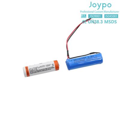 China ER14505 3.6V 2700mAh Lithium Battery Cell AA Non Rechargeable Lithium Batteries for sale