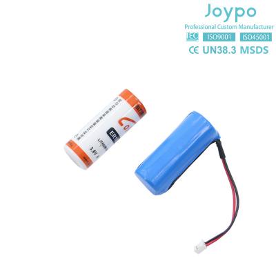 China ER18505M Batería de litio no recargable 3.6V 3000mah Tipo espiral de alta densidad de energía en venta