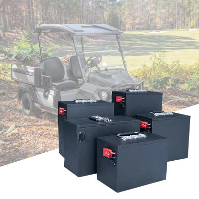 Chine 4000 cycles LiFePO4 Voiture de golf Batterie au lithium Solution d'alimentation 48V 120Ah à vendre