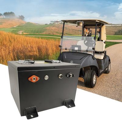 China Customized 150Ah 48V Golf Cart Lithium Battery For Security Service Carts for sale