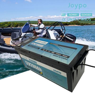 China LiFePO4 12 Volt Lithium Ion Marine Battery For Marine Boat Trolling Motor for sale