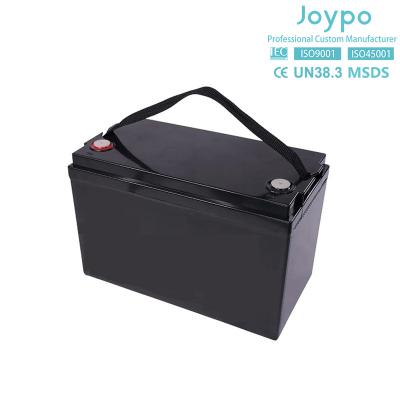 China LiFePO4 12V 105Ah Marine Lithium Battery Deep Cycle Lithium Bass Boat Batteries for sale