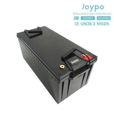 China Joypo Maintenance Free LiFePO4 24V 200Ah Lithium Batteries For Solar Energy Storage for sale