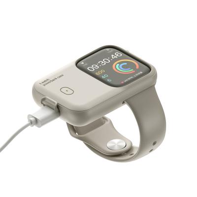 China Batería de iones de litio polímero magnético Carga inalámbrica Banco de energía portátil para Apple Watch en venta