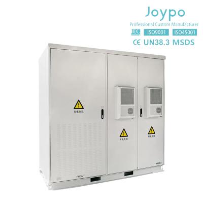 China Joypo Commercial Lifepo4 Batería de litio Sistema de almacenamiento de energía solar 100kw 200kWh Batería de iones de litio en venta