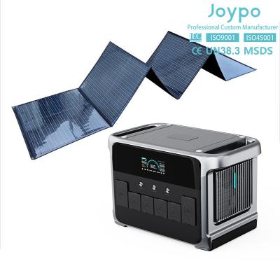 China 4.8kW 2.4kW Lifepo4 Portable Power Station Solar Generator For Camping House Apartment for sale