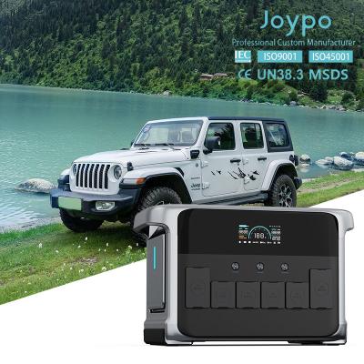 China Joypo 2kWh Outdoor Battery Power Station Support 12V 24V Car Charger Input and Multiple Output for sale