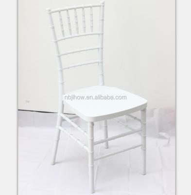 China Resin garden chair factory price chaiviari chair white wedding for sale