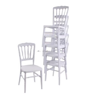 China UV-Resistant Napoleon Chair Monobloc Party Chairs White Wedding Chairs Factory Supply for sale