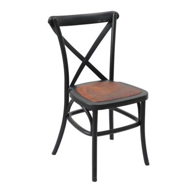 China Durable And UV Protected Removable Chair Cover Outdoor Cross Back Resin for sale