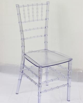 China UV-resistant MONOBLOC clear polycarbonate from Ghost Tiffany Chiavari Chair for sale