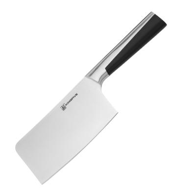 China Simple Viable 7 Inch Kitchen Knife ABS Handle Stainless Steel Chopper Knife Cleaver Meat Cutter Knife for sale