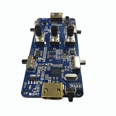 China FR-4/aluminum/ceramic/cem-3/FR-1 GBS8200 CGA PCB Supplier Gaming Converter Panel Board Assembly to VGA PCBA Converter Customization Service for sale