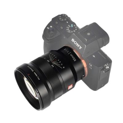 China China Hot Sales Viltrox Lens PFU RBMH 85mm F1.8 STM AF Auto Focus For Sony E Mount A7III A7R A7 9 Blades for sale