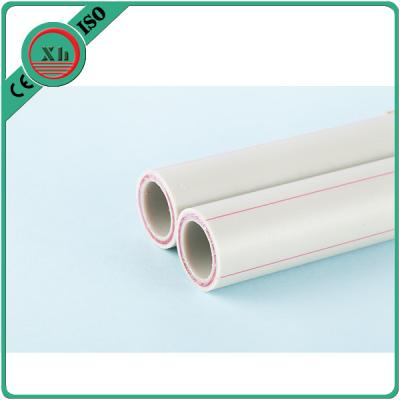 China Flexible Three Layer PPR Fiberglass Composite Pipe Wear Resistant Long Life Span for sale