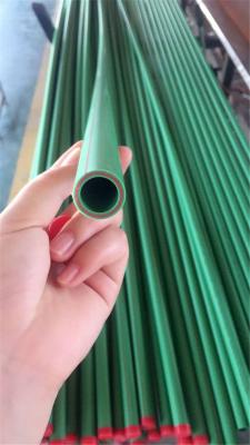 China Durable Fusion PPR Pipes , Three Layers PPR Plumbing Pipes ISO 15874 Approved for sale