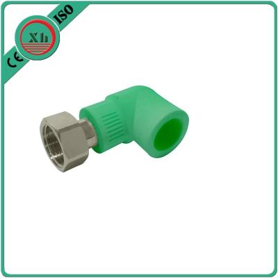 China Leichte Wasser-Filter-Fittings-weiblicher Verbands-Ellbogen mit loser Nuss zu verkaufen