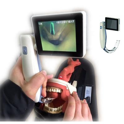 China 3.5inch Plastic Blade HD Disposable / Reusable Full View Intubation / Airway Management Video Laryngoscope for sale