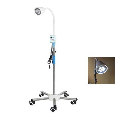 China Surgical Operation Theater Gynecology Floor Standing Led Examination Light Lamp for sale