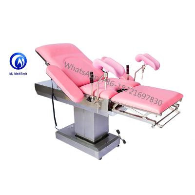 China Universal Electric Hydraulic Metal Gynecology Operation Table Surgical Table MJ8802-B for sale