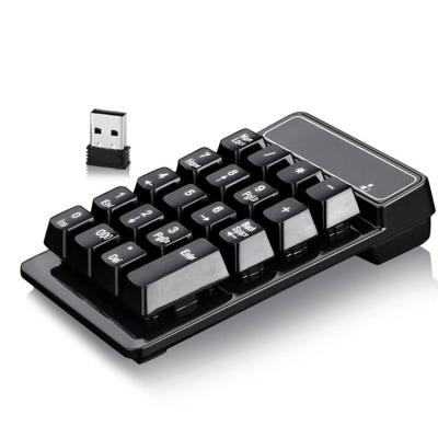 China Financial Accountant Ebay CK525 Mini Laptop Desktop Computer Keyboard 2.4g Digital Wireless Keyboard for sale