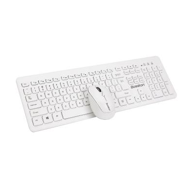 China Eco-friendly Wireless Keyboard Mouse Computer USB Wireless Keyboard Mouse Set Office Game TV Universal Home for sale