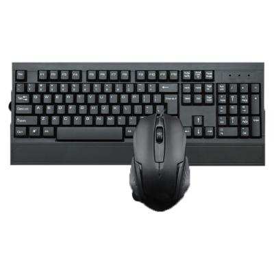 China Plug & Play High Quality Black Color Wired Desktop Keyboard and Mouse Keyboard and Business Wired Mouse for sale