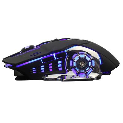 China 800-3200 Sensitivity High Dpi Gaming Mouse Wireless Luminous Commercial Office Mechanical Mouse for sale