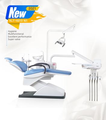 China Acrylic Dental Chair Factory Price Used KLT6210 Series Dental Unit Chair Spare Part Used Dental Chairs for sale