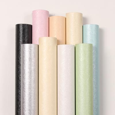 China Waterproof Silk Wallpaper Rolls , ECO-Friendly+waterproof+self-adhesive Wallpaper Rolls PVC texture self-adhesive wallpaper for sale