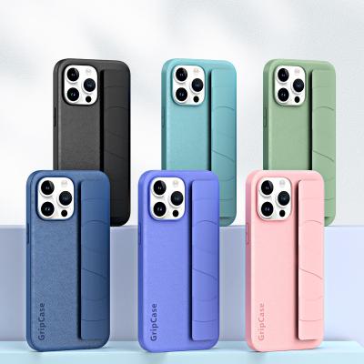 China 2023 Style Shockproof Strap Insti PU Leather Phone Case For iPhone 15 pro 14 13 Max 12 Strap Shockproof Phone Cover For Samsung S22 S23 for sale