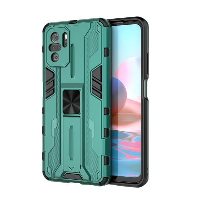 China Shockproof Kickstand Armor Phone Case For Redmi Note 10 VIVO S9 IQOO Ultra Thin Hybrid Protective Shockproof Cover for sale